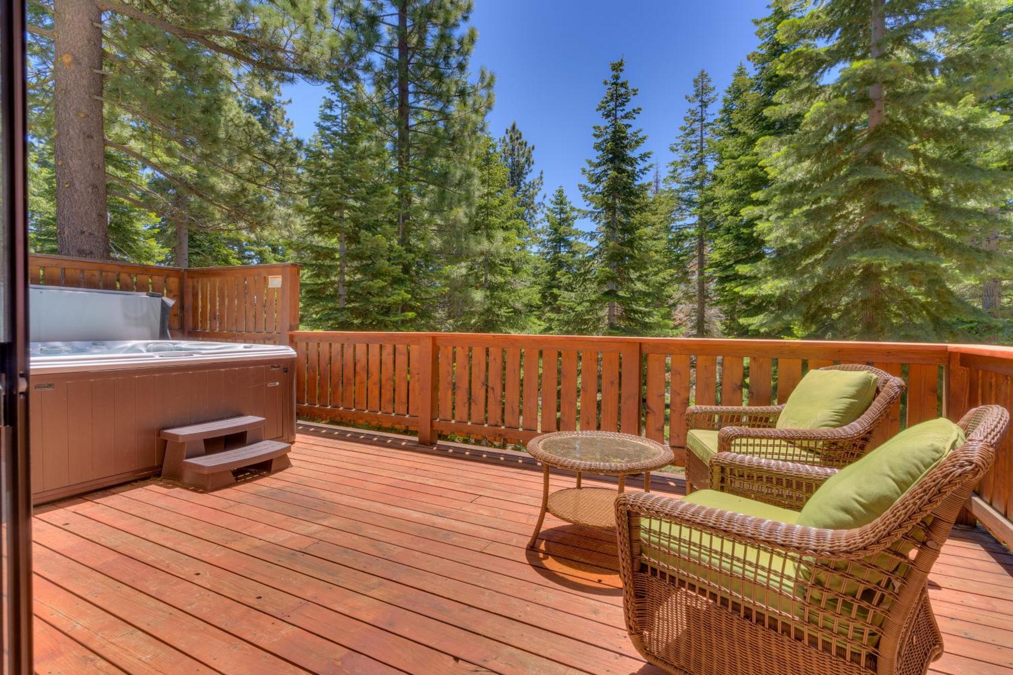 Modern 3Br Tahoe Cabin With Hot Tub Тахо Сити Екстериор снимка